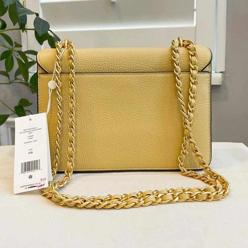 🎄🎁NeW! Tory Burch Britten Small Adjustable Shoulder Bag - Picture 5 of 14